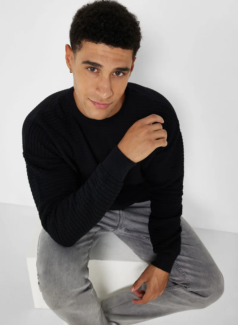 Robert Wood Crew Neck Sweater