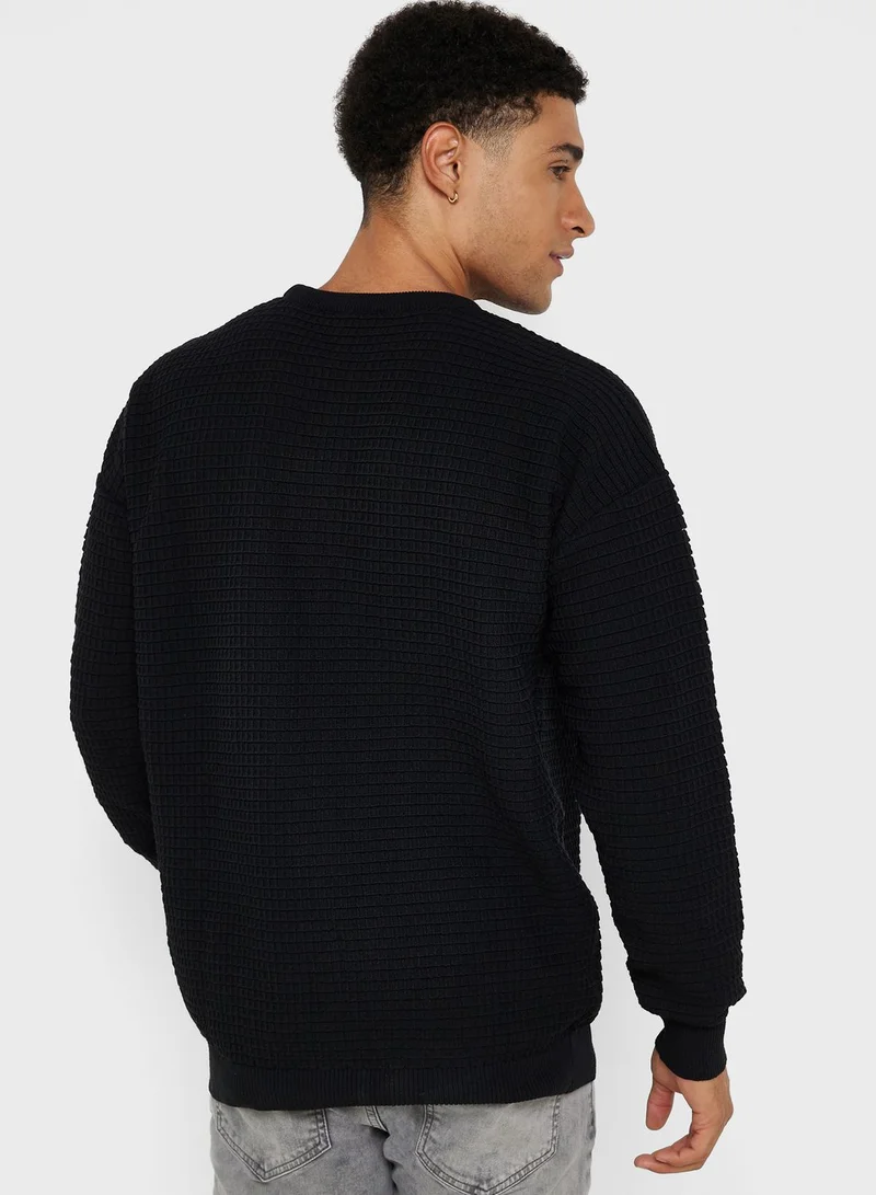 Robert Wood Crew Neck Sweater