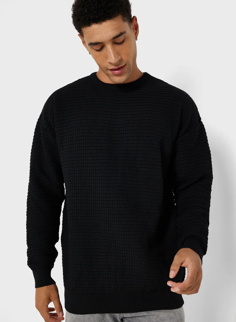 Robert Wood Crew Neck Sweater