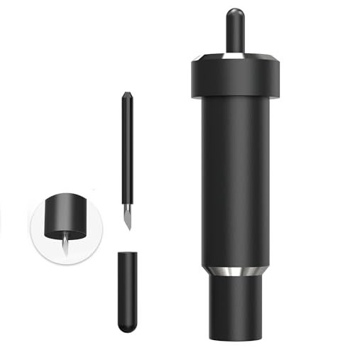 Likart Deep Point Blade + Deep Cut Housing, Cut Materials up to 1.5mm Thickness, for Personalized Crafts, Compatible with Cricut Maker and Explore Machines,Black - Image 1