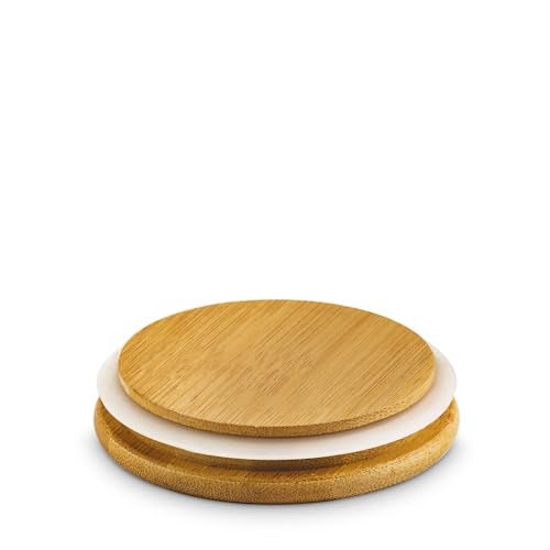 Freelance Borosilicate Glass Jar with Wooden Lid -800ml Capacity Jars - Airtight Glass Storage Container for Kitchen - 100% Safe Borosilicate Glass Containers with Lid for Food Storage - Image 4