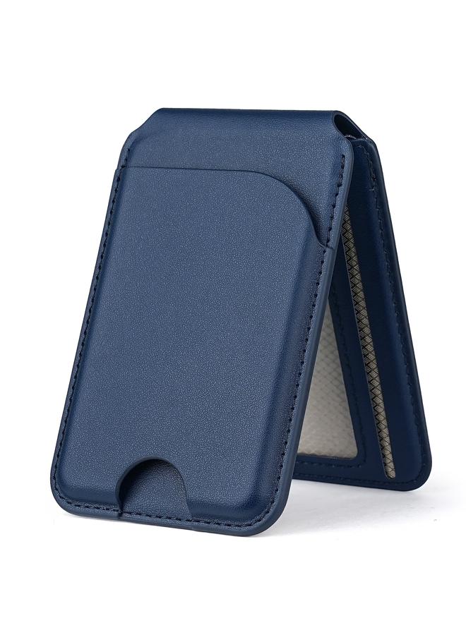 Two-fold Rotating Phone Holder MagSafe Leather Card Bag  - Image 1