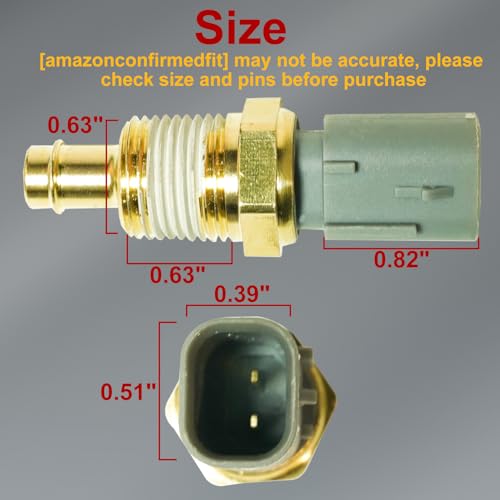 GZ5CG Engine Coolant Temperature Sensor 5149077AB for 2011-2020 Ram 1500 2500 3500, Dodge Avenger Challenger Charger Dakota Durango, Jeep Wrangler Grand Cherokee Liberty, Chrysler 300 Town & Country - Image 4