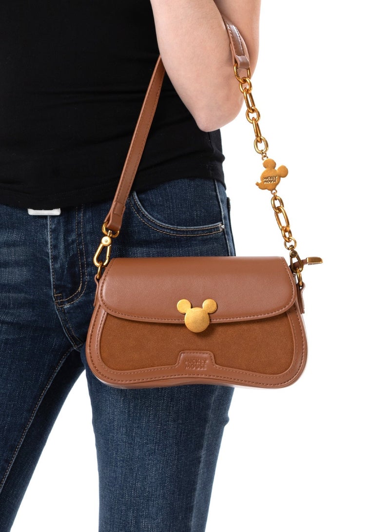 Disney Mickey Mouse Shoulder Bag, Women's Crossbody Bag, Casual Bag for School, Going Out, Dating - Image 3