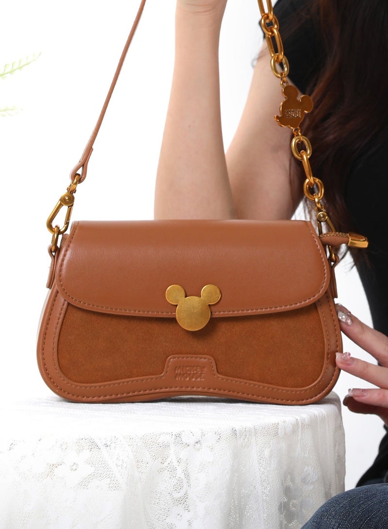 Disney Mickey Mouse Shoulder Bag, Women's Crossbody Bag, Casual Bag for School, Going Out, Dating - Image 5