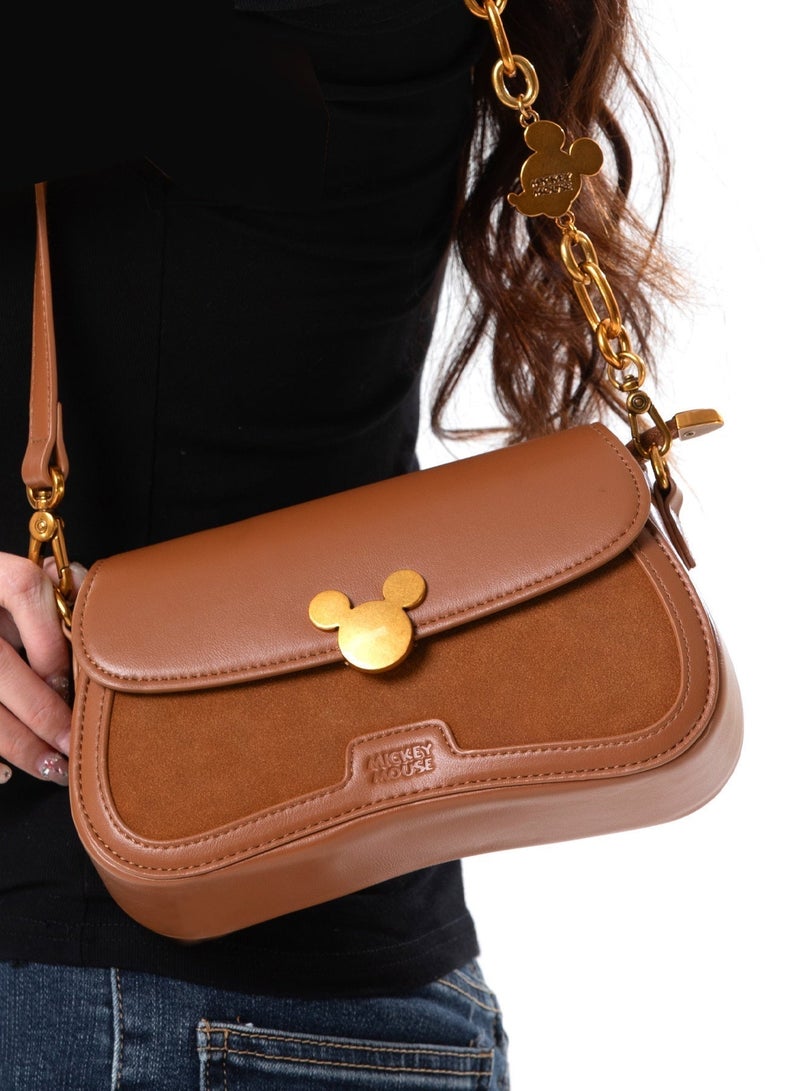 Disney Mickey Mouse Shoulder Bag, Women's Crossbody Bag, Casual Bag for School, Going Out, Dating - Image 2