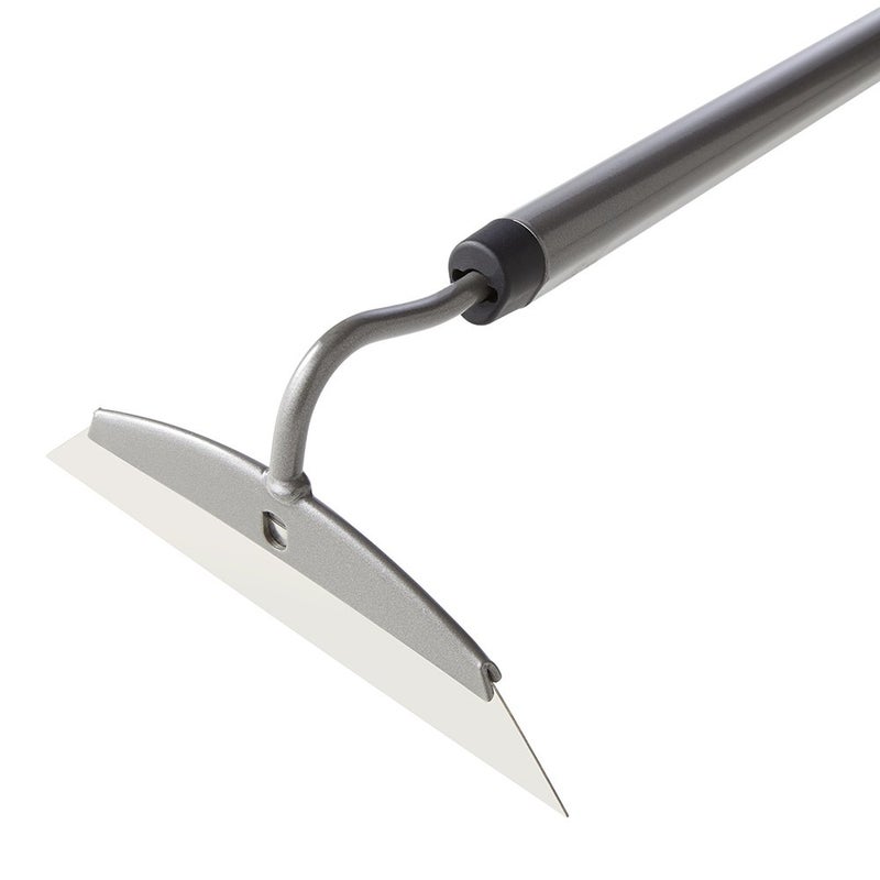 Fiskars Ergo Long-handle Aluminum Hoe (60 Inch),Silver/Black - Image 2