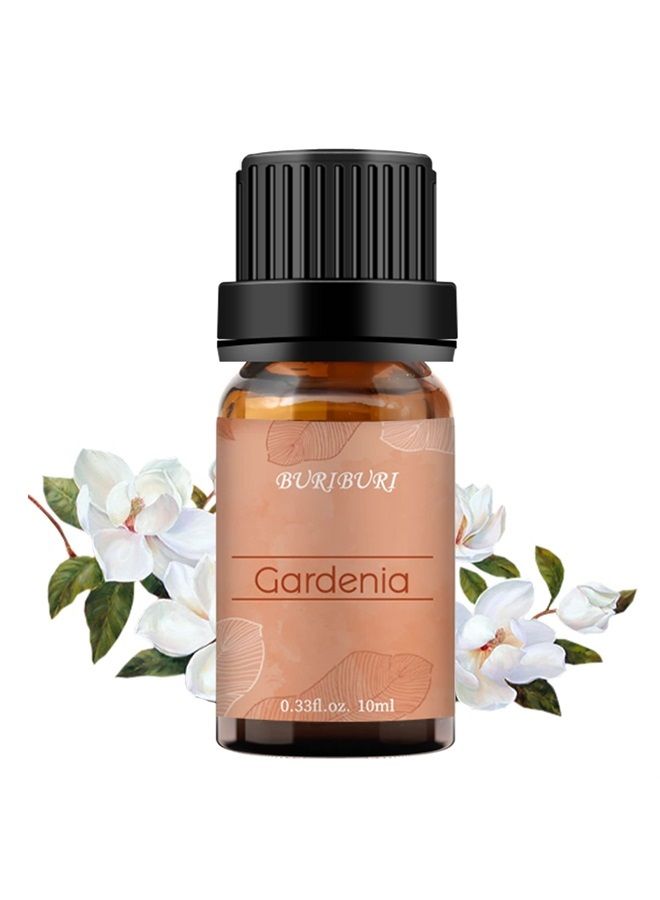 BURIBURI Gardenia Essential Oil 100% Pure Gardenia Fragrance Oil, Undiluted, Natural, Organic Aromatherapy Oil Essential Oils 10ML for Soap Candle Making - Image 1