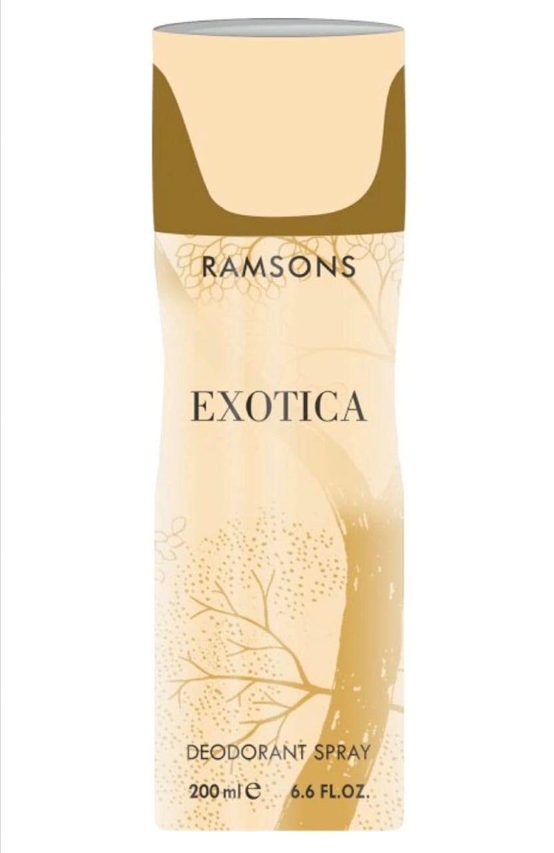 Ramsons Muskan Fashion World Exotica Deodorant Spray 200 ML - Image 1