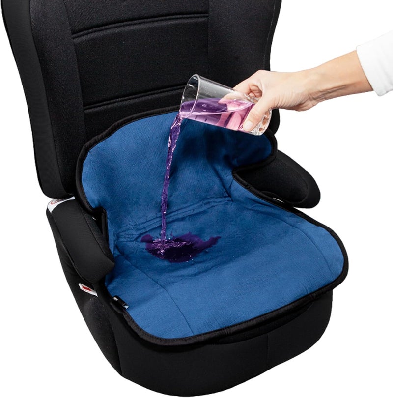 Lynmark Car Seat Protector for Potty Training - No Bucklehole - Navy - Image 1