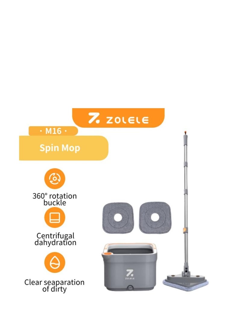 ZOLELE Mi Zolele Square Spin Mop (M16) - Image 4