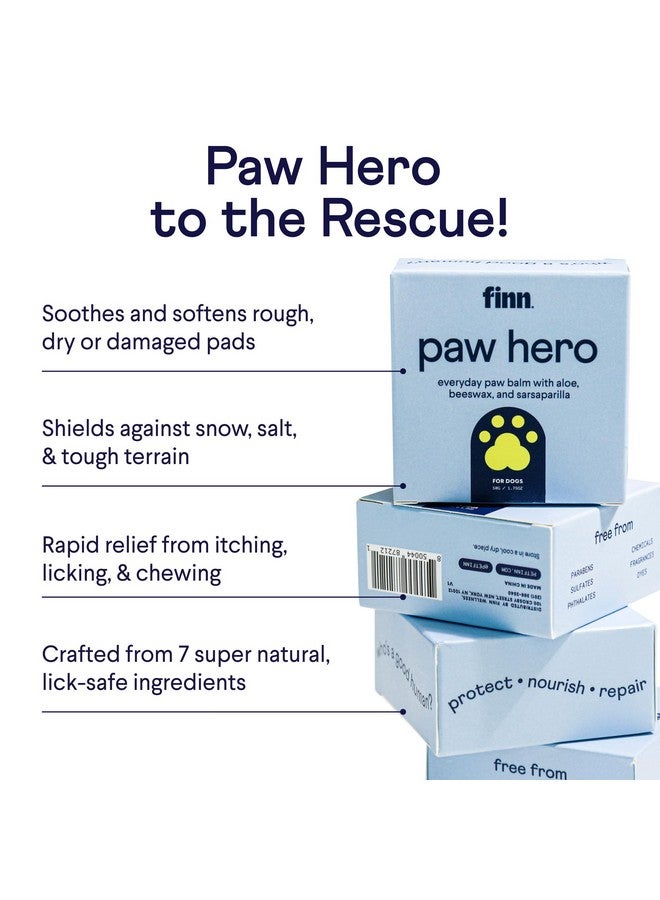 فين Paw Hero | بلسم طبيعي منشط لمخالب الكلاب | يحمي ويغذي ويصلح من الشتاء والثلوج والتلف والجفاف - 1.75 أونصة - Image 2