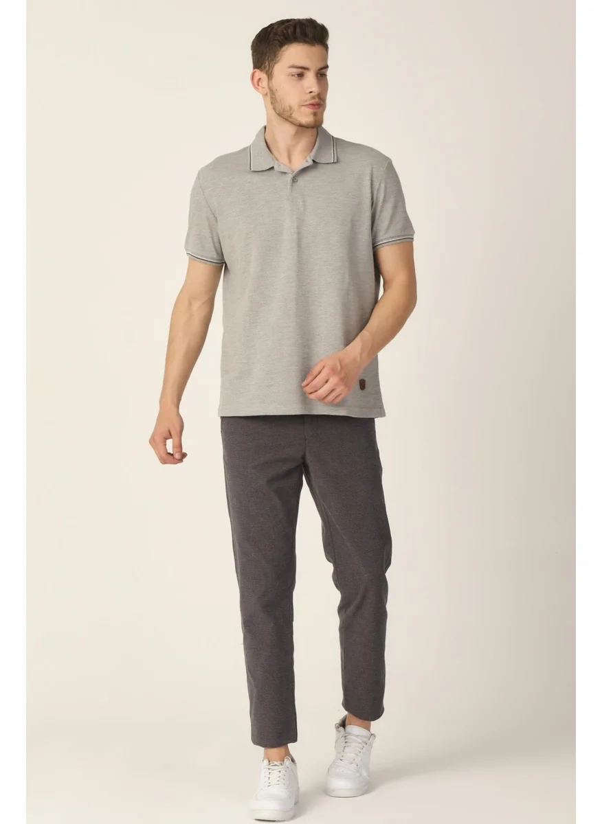 الكسندر جاردي Regular Fit Polo Neck T-Shirt (E21-8102)