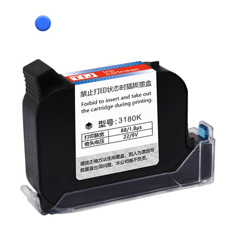 استبدال خرطوشة الحبر سريعة التجفيف 45 مل لطابعات الحبر اليدوية MX3 M10 D10 (لون أزرق) - Image 1