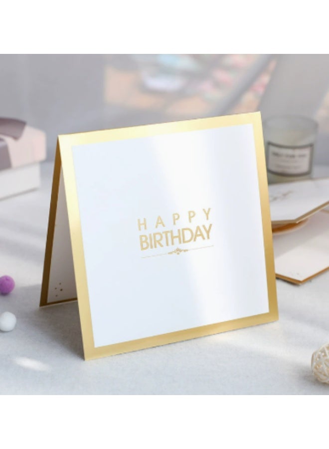 Hirospace Fancy Elegant 3D Pop-Up Greeting Card, Sturdy Solid Cardstock Gift Card for Birthday, Graduation, Anniversary & Special Occasions - Image 3