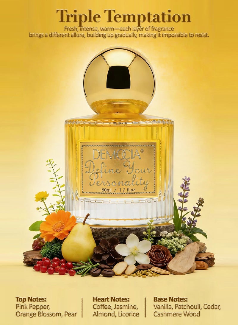 ديموسيا ماء عطر، عطر فاخر، عطر نسائي، عطر صيفي فخم، هدية لها، ماء عطر 50 مل - Image 5