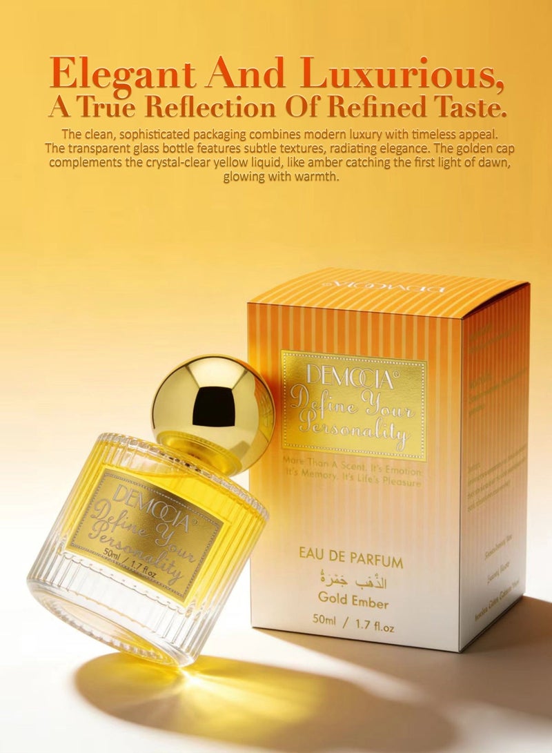 ديموسيا ماء عطر، عطر فاخر، عطر نسائي، عطر صيفي فخم، هدية لها، ماء عطر 50 مل - Image 2