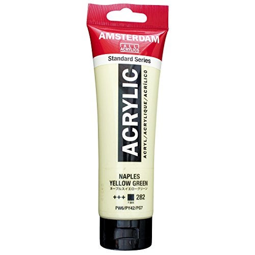 Amsterdam Standard Series Acrylic Tube 120 ml Naples yellow green 282 (17092822) - Image 4