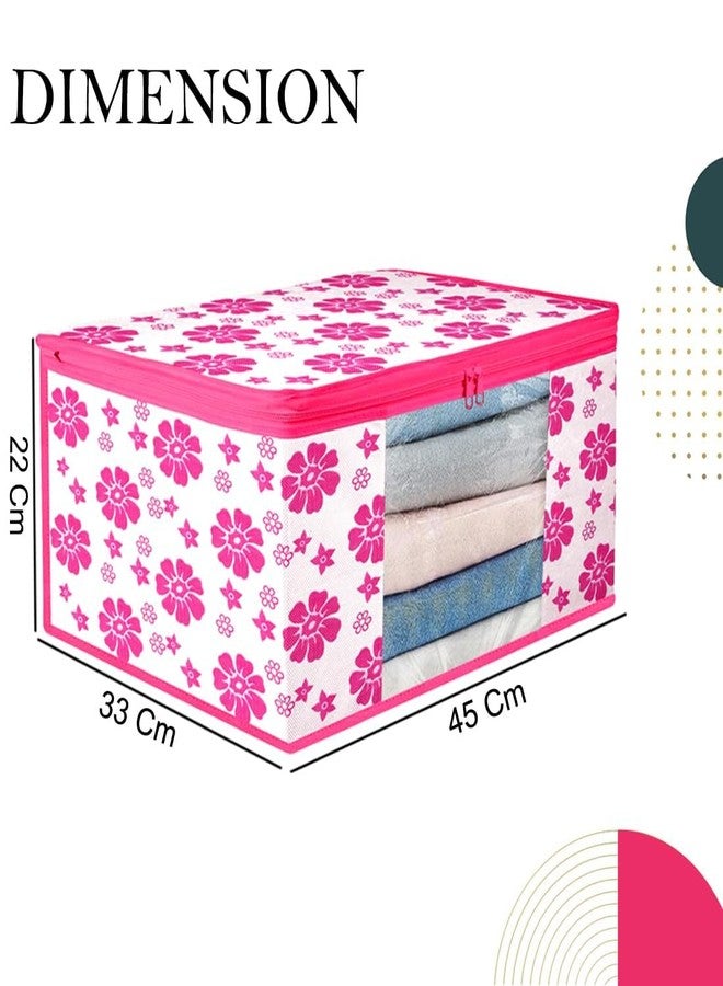 SHAPING FABRIC Garment Cover Non-Woven 90 GSM with Transparent Window & Double Metal Zipper - Pack of 10 | Dustproof Clothes Storage Bag for Sarees, Suits, Jackets, Shirts SBXLRL152493517524148525441 - Image 4