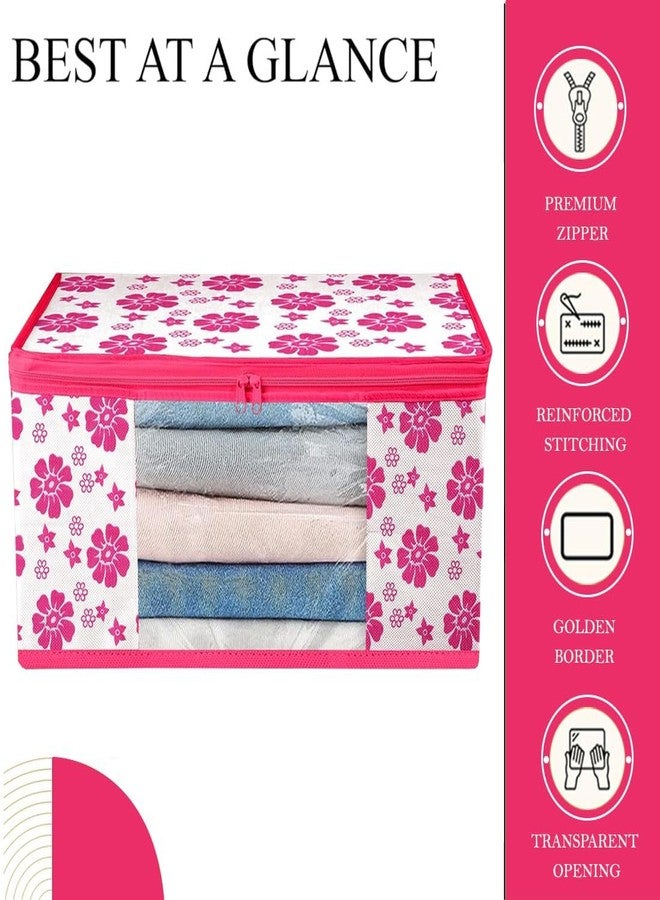 SHAPING FABRIC Garment Cover Non-Woven 90 GSM with Transparent Window & Double Metal Zipper - Pack of 10 | Dustproof Clothes Storage Bag for Sarees, Suits, Jackets, Shirts SBXLRL152493517524148525441 - Image 5