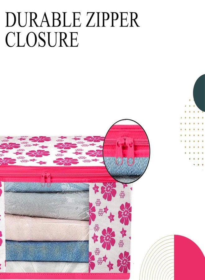 SHAPING FABRIC Garment Cover Non-Woven 90 GSM with Transparent Window & Double Metal Zipper - Pack of 10 | Dustproof Clothes Storage Bag for Sarees, Suits, Jackets, Shirts SBXLRL152493517524148525441 - Image 2