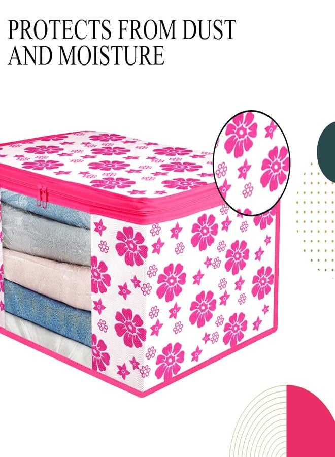 SHAPING FABRIC Garment Cover Non-Woven 90 GSM with Transparent Window & Double Metal Zipper - Pack of 10 | Dustproof Clothes Storage Bag for Sarees, Suits, Jackets, Shirts SBXLRL152493517524148525441 - Image 3