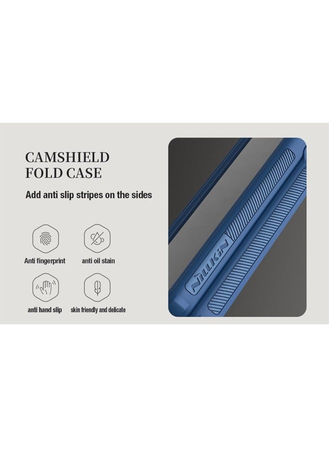 Galaxy Z Fold 5 Case with Pen Holder u0026 Hinge Protection 【Hidden Kickstand】 【Slide Camera Cover】 CamShield Fold Slim Protective Case for Galaxy Z Fold 5 - Image 4