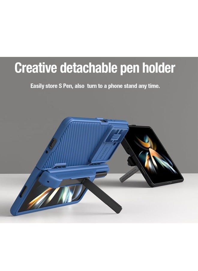 Galaxy Z Fold 5 Case with Pen Holder u0026 Hinge Protection 【Hidden Kickstand】 【Slide Camera Cover】 CamShield Fold Slim Protective Case for Galaxy Z Fold 5 - Image 3