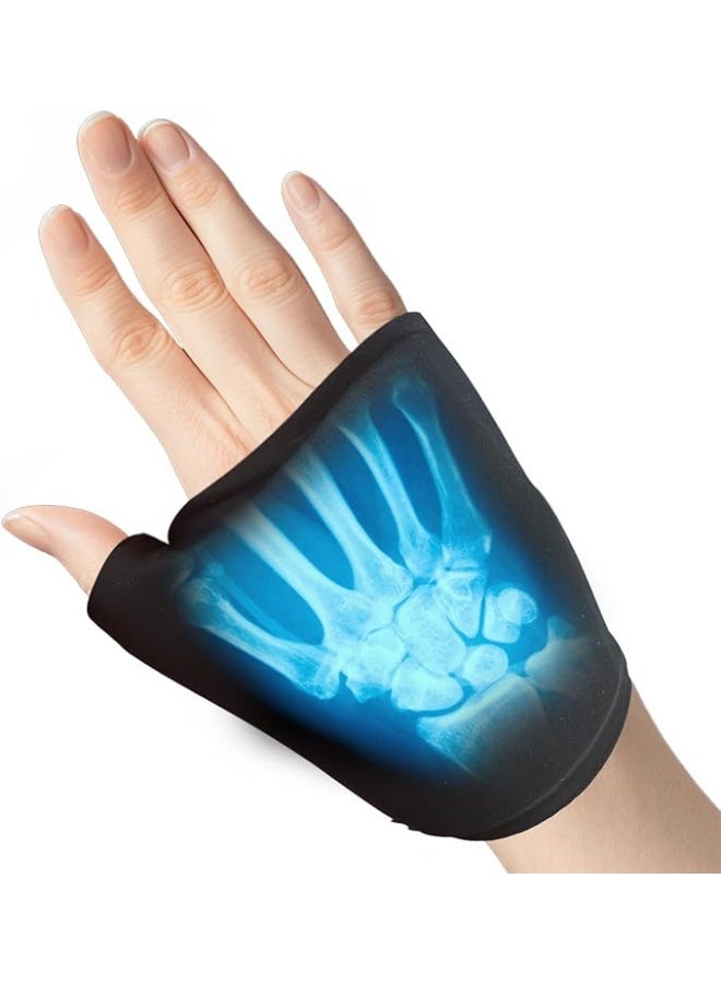 WILD+ Wrist Ice Pack Wrap, Hot Cold Therapy Packs for Hands, Reusable Gel-Filled Wrist Brace for Carpal Tunnel Relief, Compression Sleeve for Arthritis, Tendonitis, Sports Injuries, Surgery Recovery - Image 1