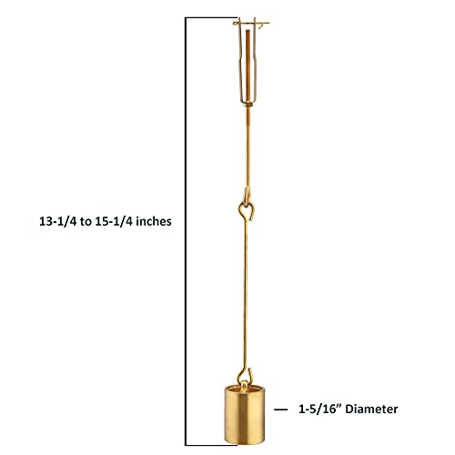 Artiwell Tub Drain Linkage Assembly, Solid Brass, Fit for Trip Lever Bath Tub Waste and Overflow Drain by Artiwell - Image 4