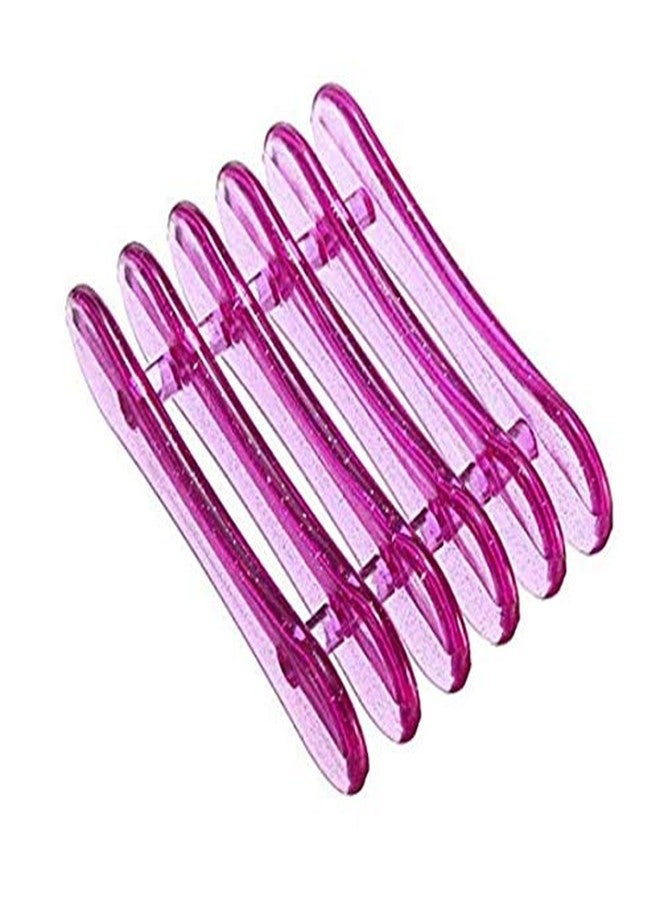 LASSUM لسم 2 قطع فرشاة طلاء الأظافر UV جل قلم حامل بلاستيكي لثبات 5 فرش منفصلة - Image 1