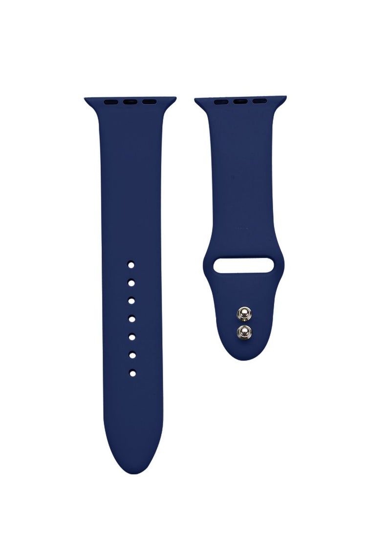 GULFLINK Silicone Watch Band 220mm Length for Apple iWatch 7 45mm - Image 2
