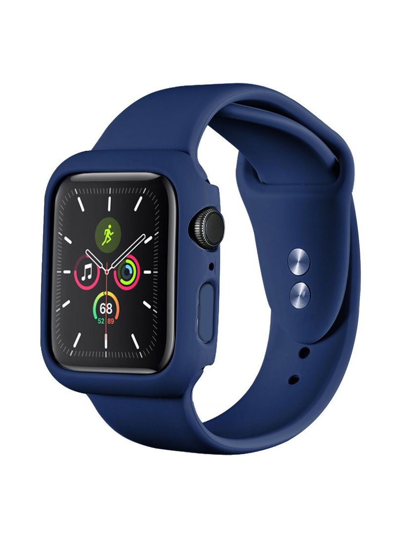 GULFLINK Silicone Watch Band 220mm Length for Apple iWatch 7 45mm - Image 4