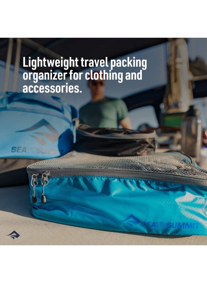 Sea to Summit Travelling Light Garment Mesh Bag Packing Organizer HighRise Grey - Large - Image 2