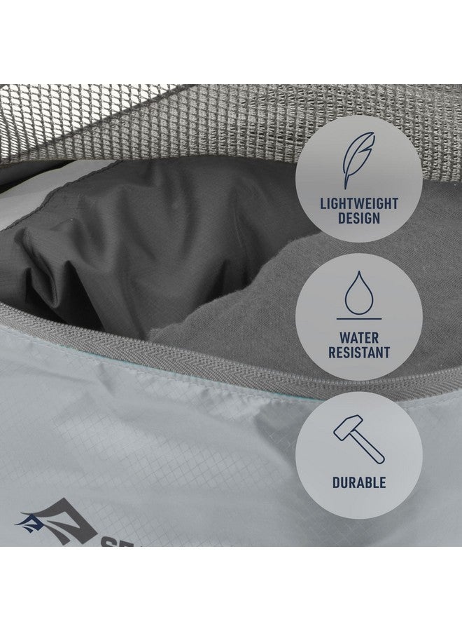 Sea to Summit Travelling Light Garment Mesh Bag Packing Organizer HighRise Grey - Large - Image 3