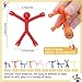 FloraSea 30Pcs Magnetic Travel Toys Magnets Men for Kids Cute Magnetic People Airplane Car Toddler Travel Essential Fridge Magnets Sensory Fidget Toys for Adults Kids - Image 4
