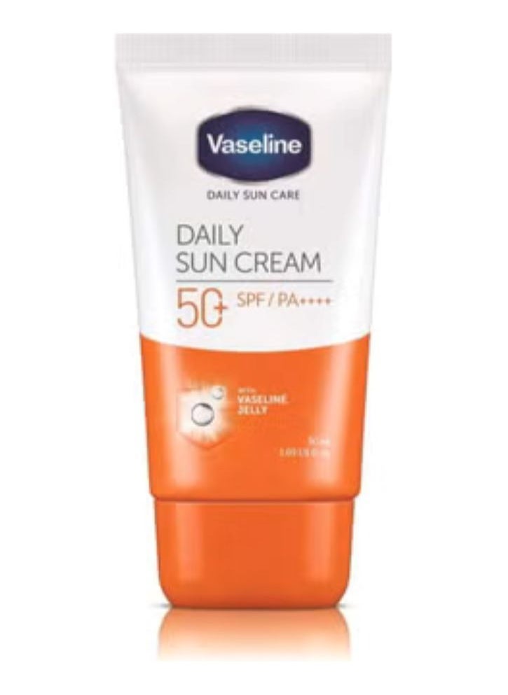 Vaseline Daily Sun Cream with SPF 50 White 50ml  - Image 2