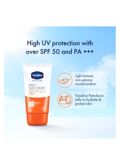 Vaseline Daily Sun Cream with SPF 50 White 50ml  - Image 3