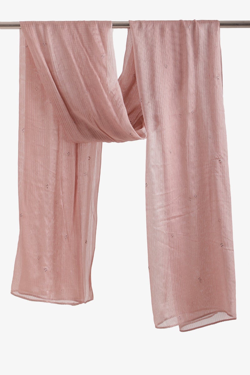 Carina Embroidered Clusters Scarf - Image 1