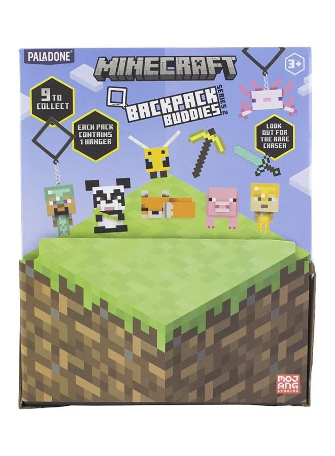 بالادون Paladone Minecraft Backpack Buddies Series 2 CDU (Assorted 1 Piece)