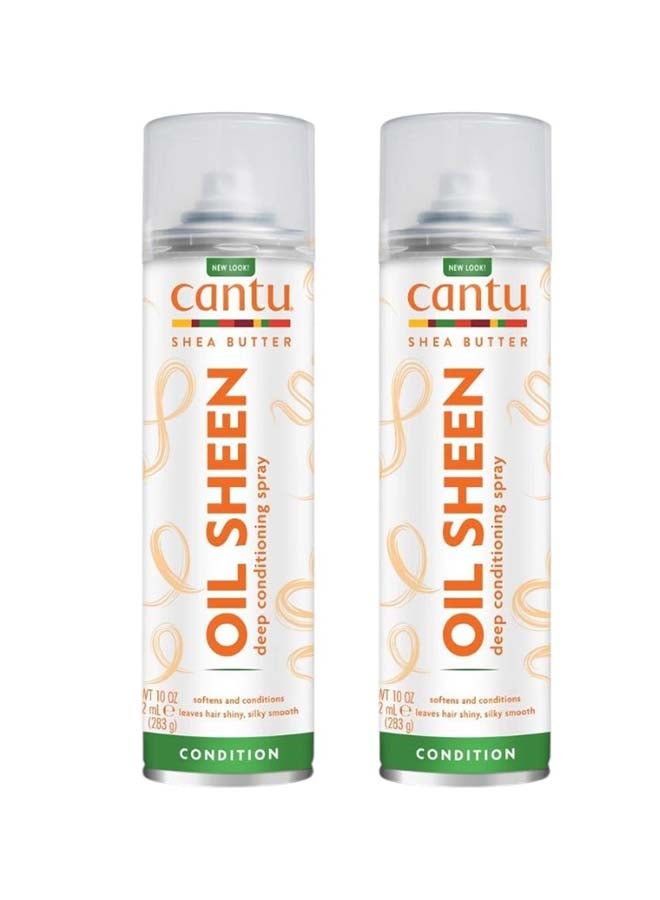 Cantu Shea Butter Oil Sheen Spray Aerosol 95 Oz (Pack Of 2) - Image 1