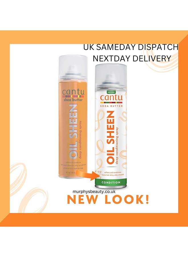 Cantu Shea Butter Oil Sheen Spray Aerosol 95 Oz (Pack Of 2) - Image 2