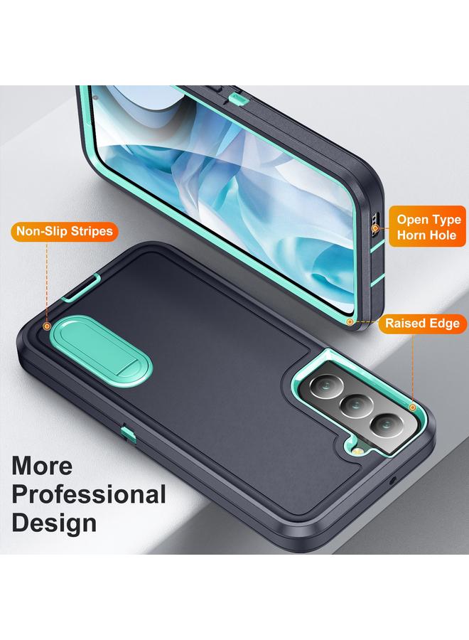 S-TOP Case For Samsung Galaxy S22+ 5G 3 in 1 Rugged Holder Phone Case - Image 3