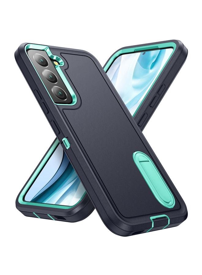 S-TOP Case For Samsung Galaxy S22+ 5G 3 in 1 Rugged Holder Phone Case - Image 2