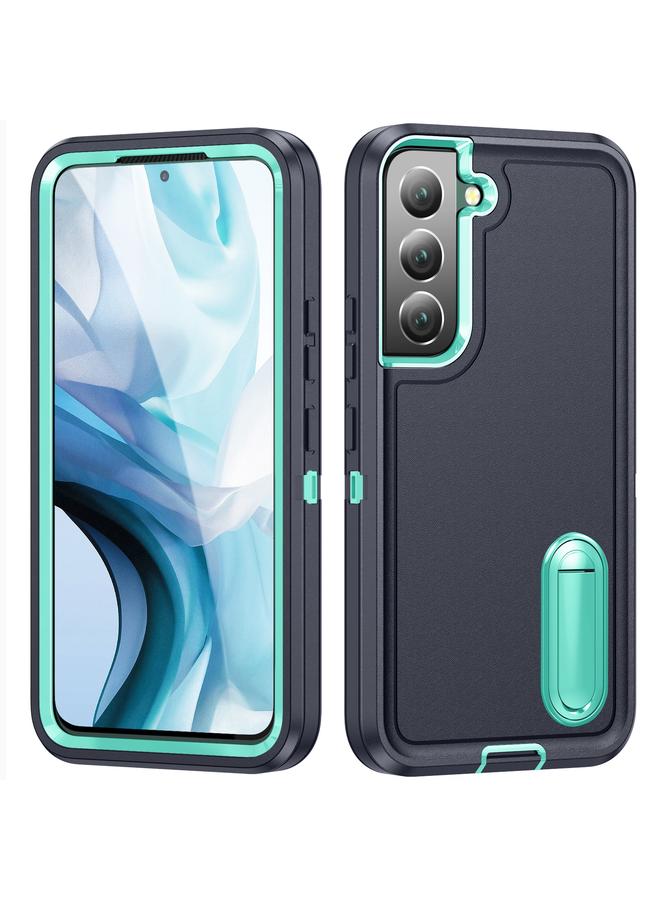 S-TOP Case For Samsung Galaxy S22+ 5G 3 in 1 Rugged Holder Phone Case - Image 1