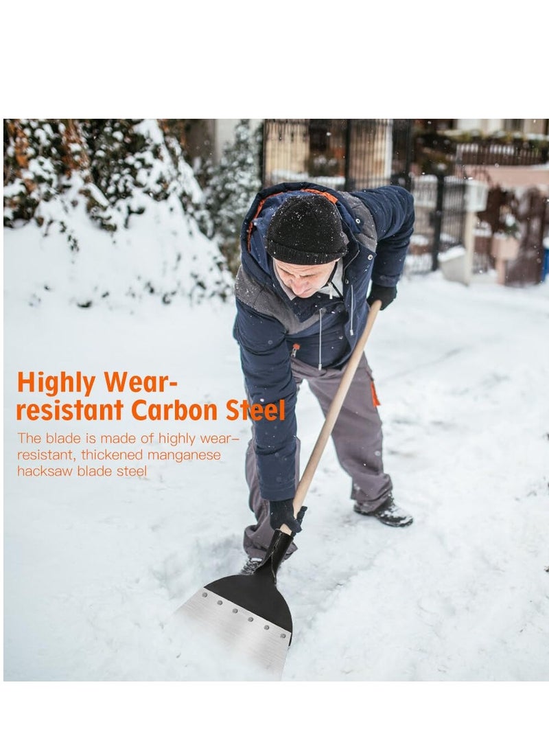 Excefore Multifunctional Garden Tool, Garden Shovel, Multi-Functional Outdoor Garden Cleaning Shovel, Stainless Steel Cleaning Shovel, for garden cleaning, weeding, planting farm - Image 3