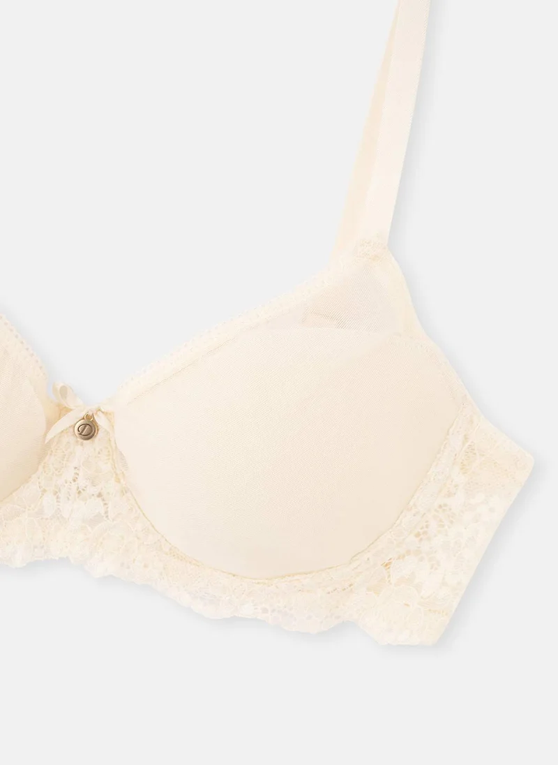 dagi Minimizer Bra Interlock Non Padded Wired Fixed Strap Underwear