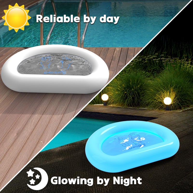 CACSPS Inflatable Pool Foot Bath Basin, Foot Soaking Bath Basin Pool Foot Wash Basin for Above Ground Swimming Pools, Swimming Pool Clean Feet, Home Spa Treatment - Image 3