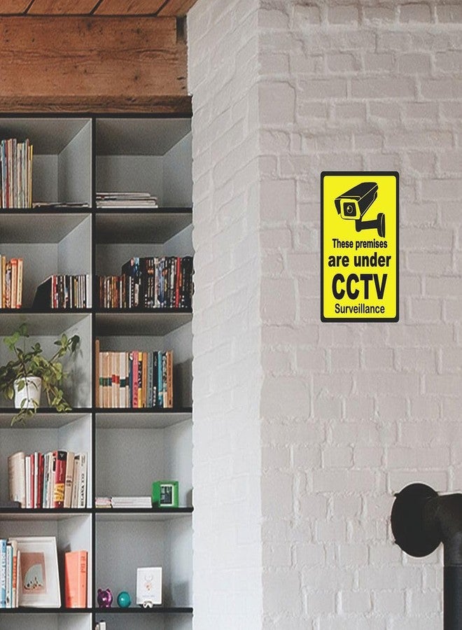 CVANU ملصق تحذيري من CVANU لكاميرات المراقبة الأمنية (عبوة من 15 ملصقًا) CV-1 - Image 3