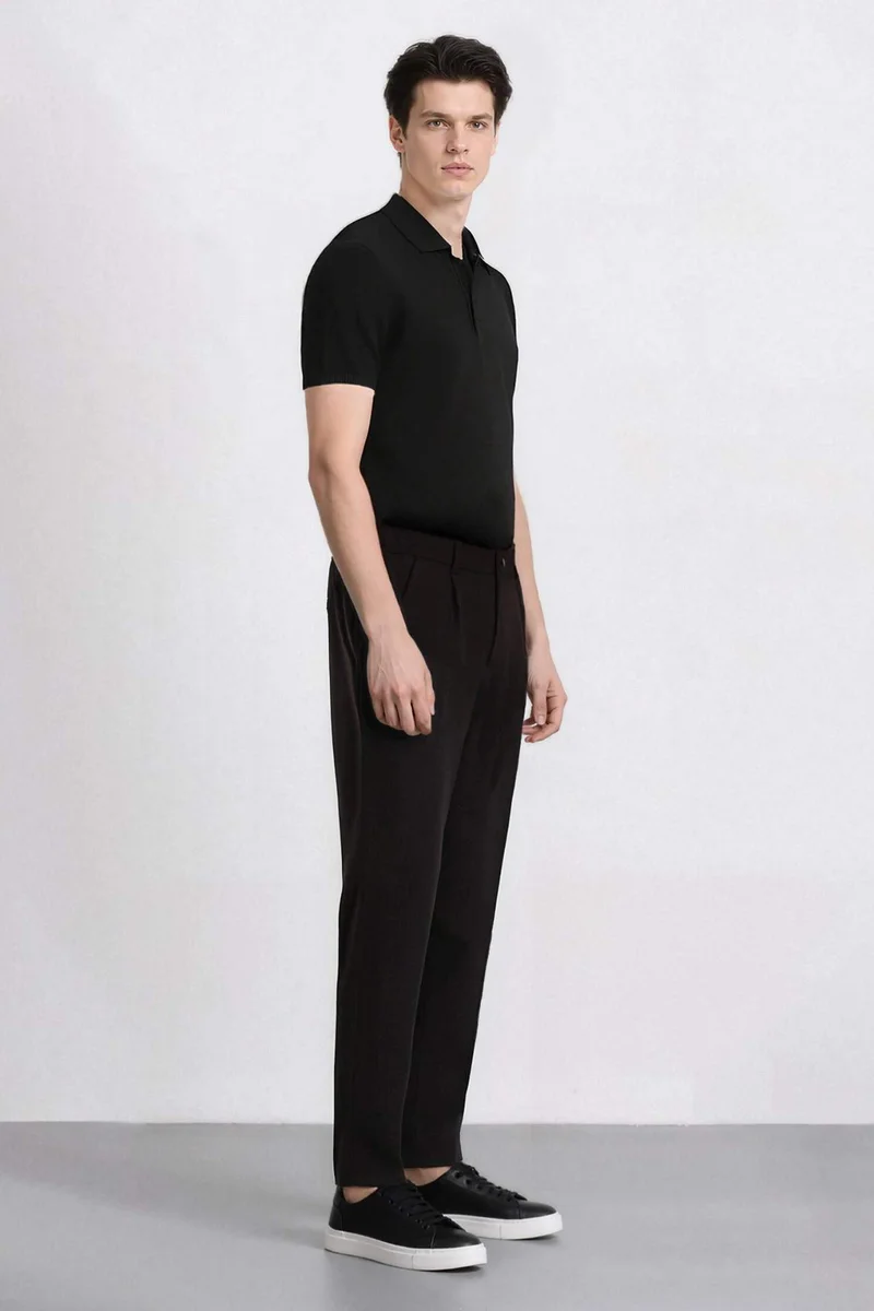 Defacto  Jogger Straight Leg Stretchy Summer Fabric Trousers for Men | Best Price UAE